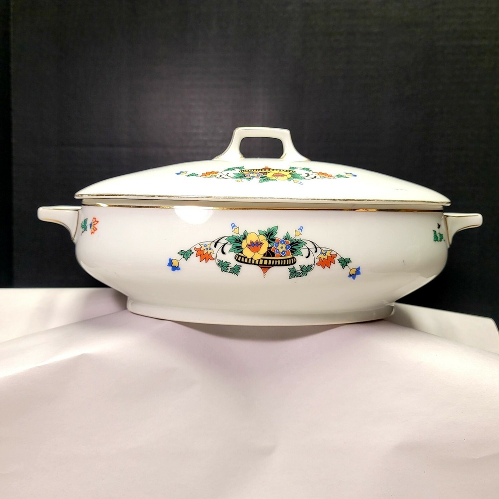 Vintage Edelstein Bavaria Casserole Dish with lid